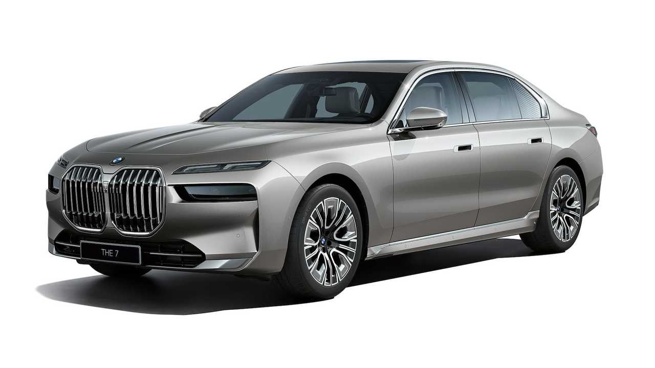 Exterior of BMW 7 Series